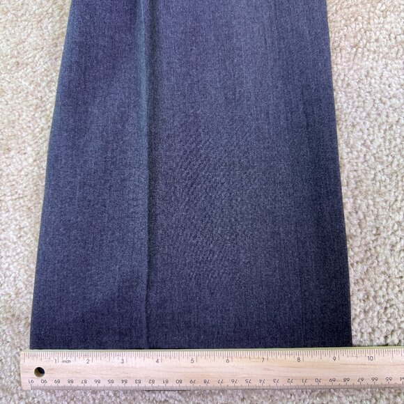 Banana Republic Pants Womens Size 8 33x31 The Martin Fit Wool Gray Bootcut E608 - Picture 12 of 13